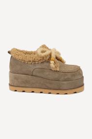 Mocasini din piele întoarsă cu platformă MGZ-133-2006