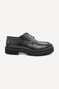 Pantofi din piele naturală MGZ-24-1405-37-negru