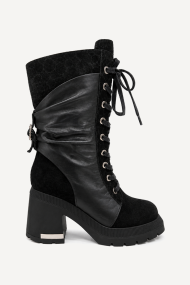 Ghete din piele MGZ-358-6412-Negru