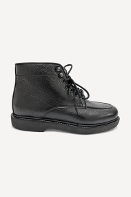 Ghete bărbătești din piele naturală MGZ-393-2822-negru