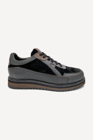 Pantofi sport din piele naturală și piele întoarsă MGZ-469-3500-5