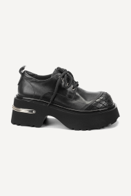 Mocasini din piele cu prindere MGZ-90-10340