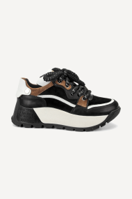Pantofi sport din piele naturală și piele întoarsă MGZ-90-10456