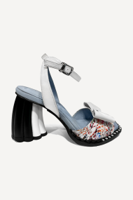 Sandale din piele naturală cu imprimeu MGZ-90-156