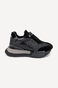 Pantofi sport din piele naturală și piele întoarsă NSR-9506