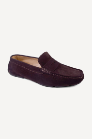 Mocasini din piele întoarsă SG-3561-maro