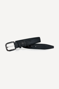 Curea de piele nabuc PL-069310-bleumarin