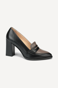 Pantofi cu toc înalt din piele ADL-3039-24