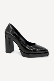 Pantofi cu toc înalt din piele lăcuită ADL-8004-2