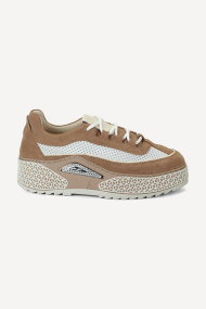 Pantofi sport din piele întoarsă și piele ARG-25544
