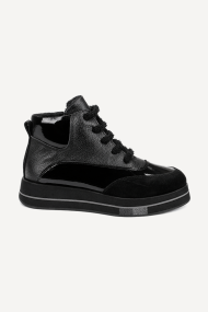 Botine sport din piele naturală și piele întoarsă ARG-2596