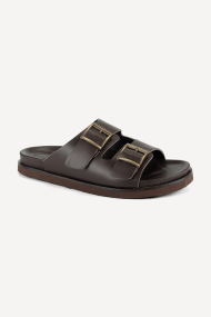 Papuci din piele naturală ART-45-201