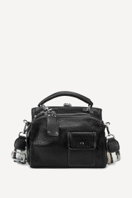 Geanta din imitație de piele DS-34118-negru