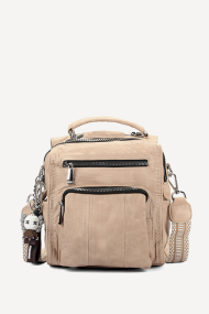 Geanta din imitație de piele KB-26778-vizon