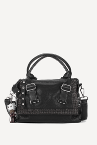 Geanta din imitație de piele KB-26898-negru