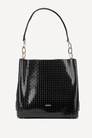 Geanta din imitație de piele KB-7129-negru