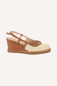 Sandale cu platforma din piele MGZ-121-7429