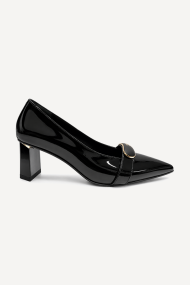Pantofi cu toc înalt din piele lăcuită MGZ-121-9157