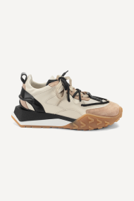 Pantofi sport de piele MGZ-253-4185-bej