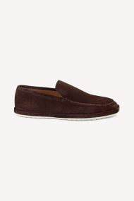 Mocasini din piele întoarsă MGZ-308-0202-maro