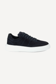 Pantofi sport de piele întoarsă MGZ-309-3122-albastru