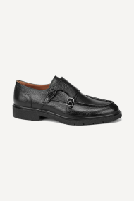 Pantofi de piele MGZ-310-90-negru