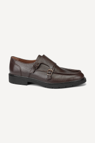 Pantofi de piele MGZ-310-90-maro