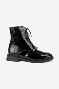 Botine cu toc scăzut din piele MGZ-33-19259