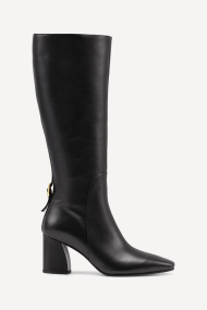 Ghete din piele cu toc mediu MGZ-330-3235-negru