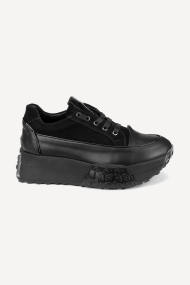 Pantofi sport de piele MGZ-339-24-33-negru