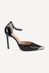 Pantofi cu toc de piele MGZ-379-862-lacuita