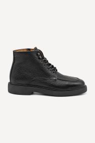 Ghete bărbătești din piele naturală MGZ-393-2822-negru