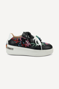 Sneakers din piele MGZ-90-058-negru