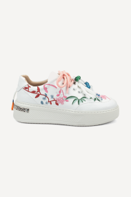 Sneakers din piele MGZ-90-058-alb