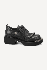 Mocasini din piele cu prindere MGZ-90-10349