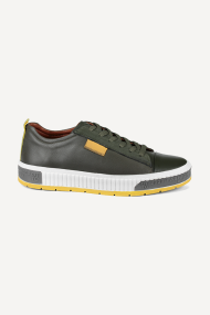Sneakers din piele MM-15076-verde