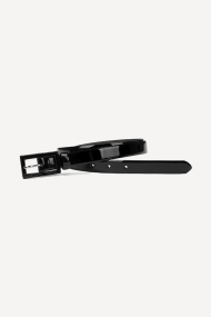Curea din piele lacuita PL-1905-negru