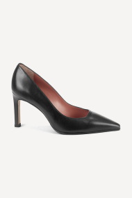 Pantofi cu toc subtire din piele SY-27235