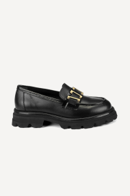 Mocasini din piele VSL-1974-negru