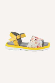 Sandale din piele VSL-2167-alb
