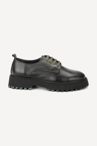 Pantofi din piele naturală cu șireturi VSL-2315