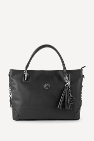 Geanta din imitație de piele YZ-507089-negru-pr