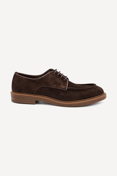 Pantofi din piele întoarsă DVR-9270-3