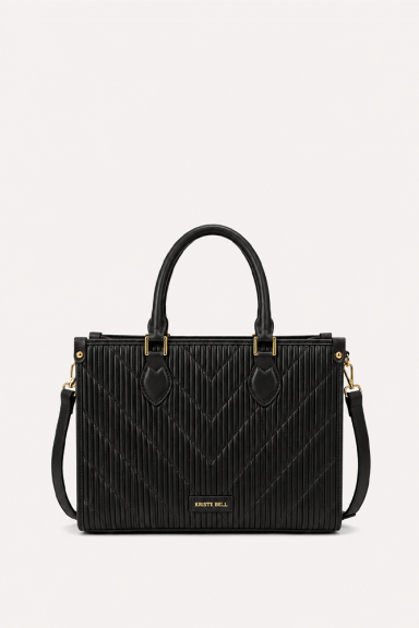 Geantă din piele ecologică KB-27330-negru