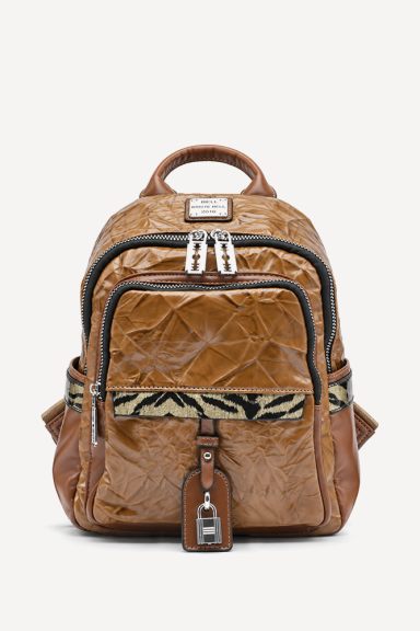 Rucsac din piele ecologică KB-27389-camel