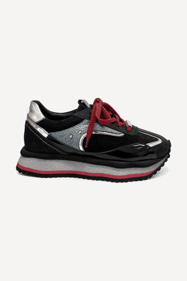 Pantofi sport din piele naturală și piele întoarsă MGZ-322-26-702