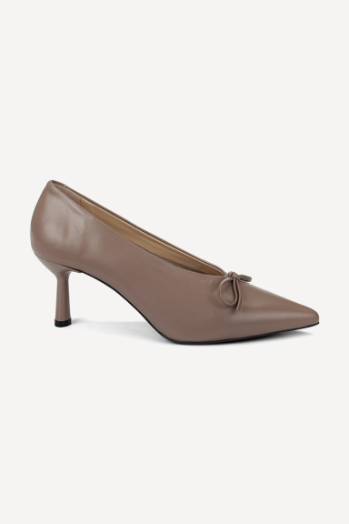 Pantofi din piele cu toc mediu MGZ-330-3127
