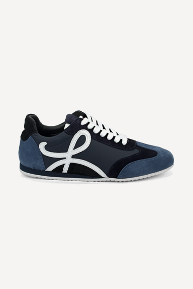 Pantofi sport din piele și piele întoarsă MGZ-454-080