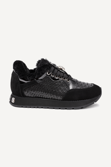 Pantofi sport din piele naturală și piele întoarsă MGZ-487-05