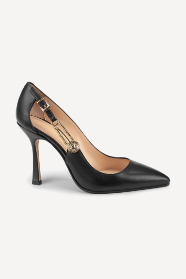 Pantofi cu toc de piele SY-27312